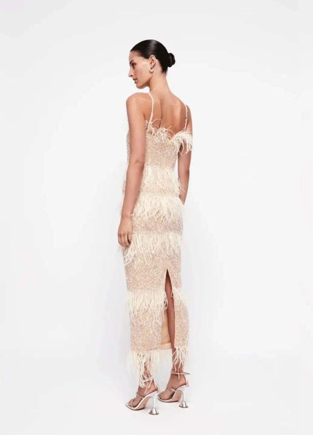 Rachel Gilbert Frenchy Dress Nude Size 3 / AU 12 photo 4