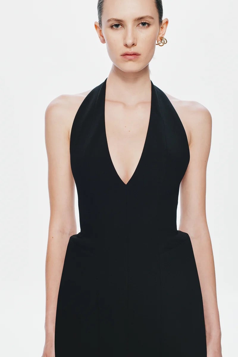 Misha Collection Delta Suiting Dress - Black photo 4