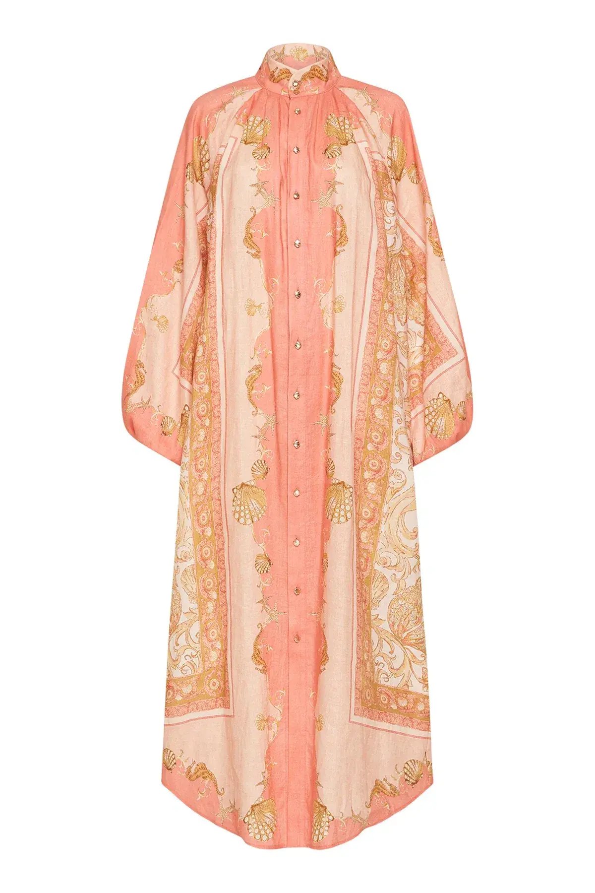 Alemais Ursula Shirtdress in Pink Size AU 6 photo 5