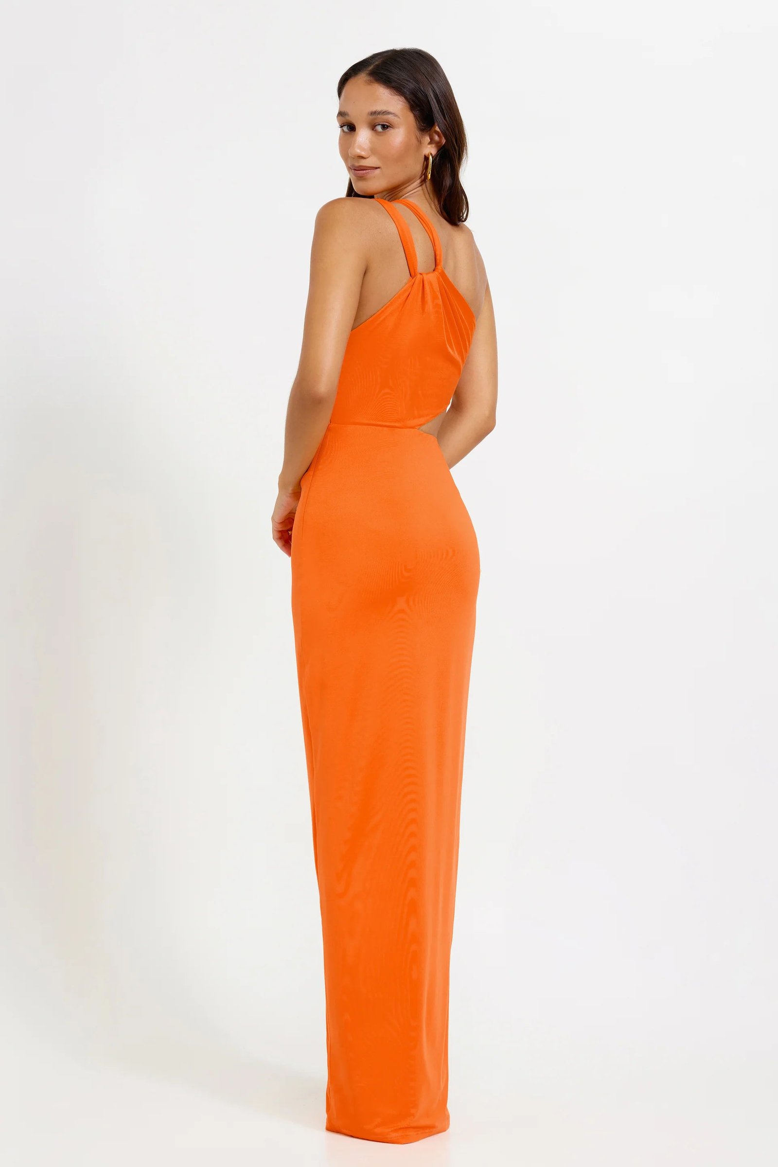 LEXI SANDRO DRESS - TANGERINE photo 5