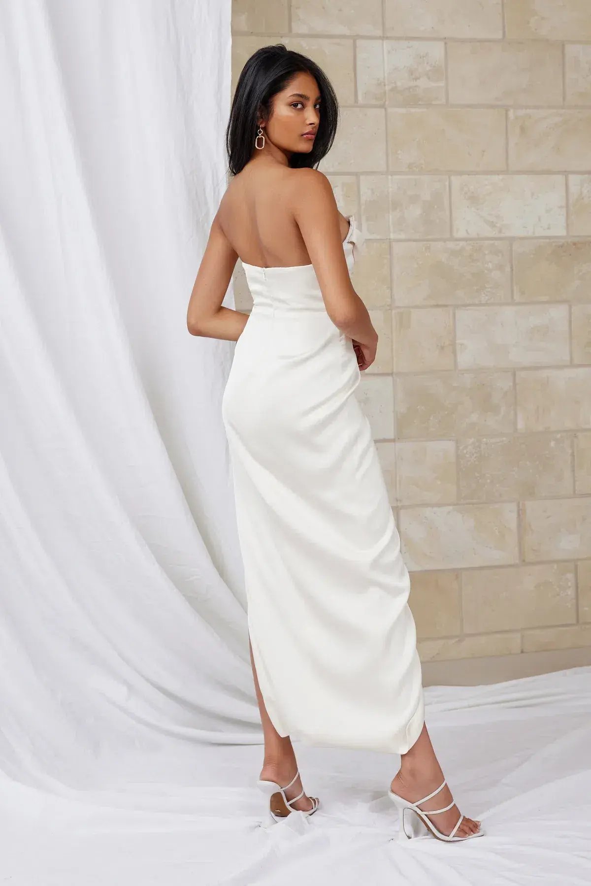 Lexi Juliana Dress White Size 6 photo 3