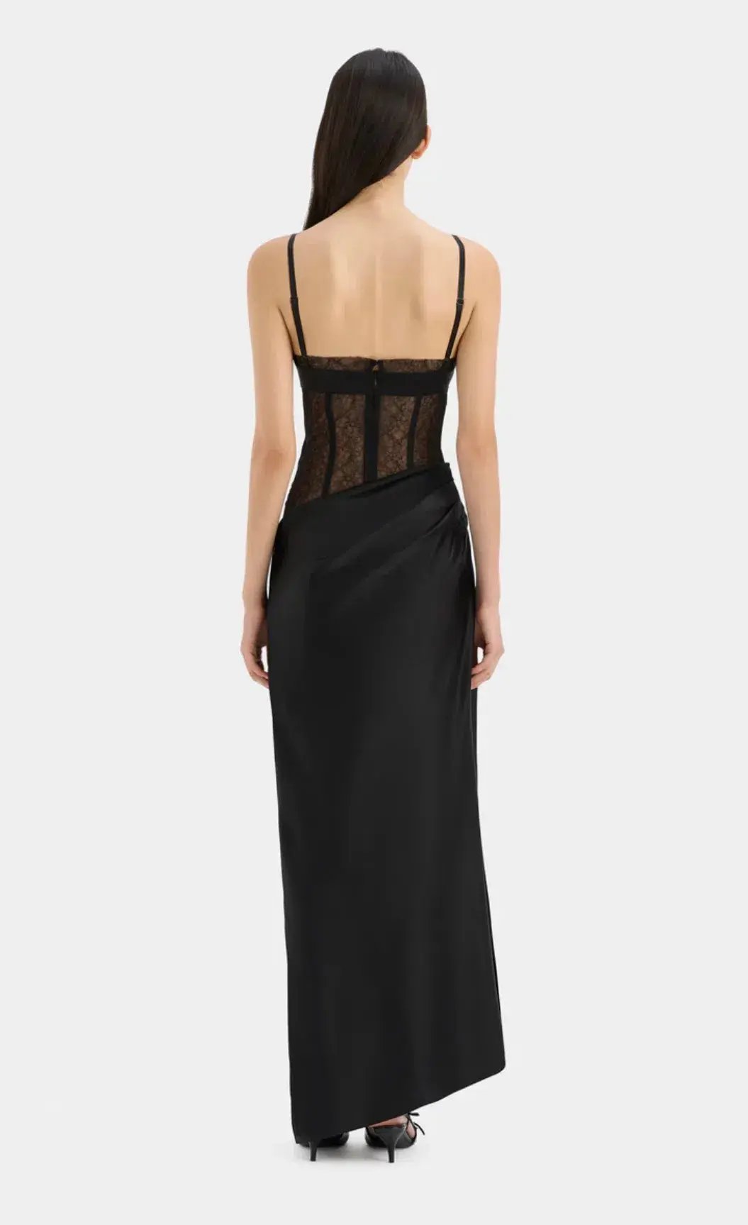 Sir the Label Dunya Draped Gown Black Size 2 / AU 10 photo 2