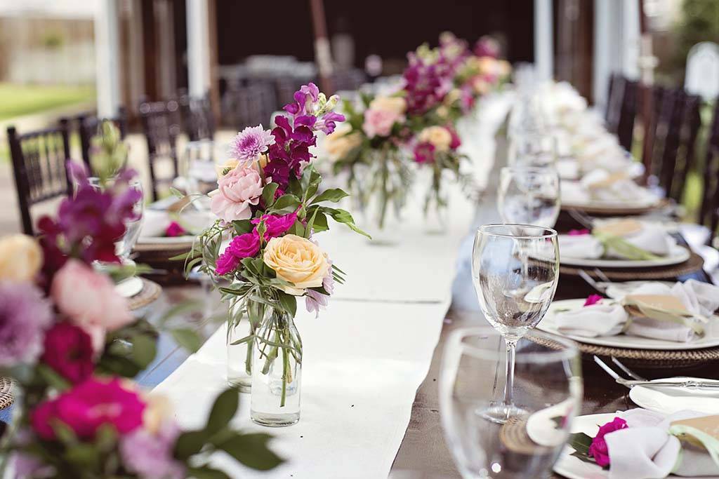 Glass Bottle Bud Vases photo 2
