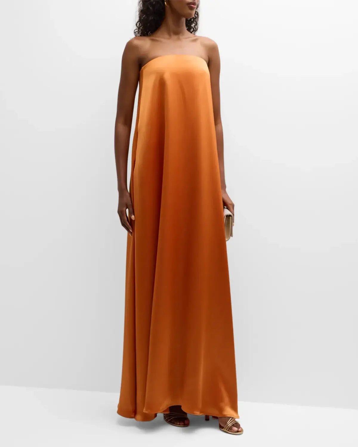 ANNA QUAN Delfina Maxi Dress Kumquat Orange 8 photo 7