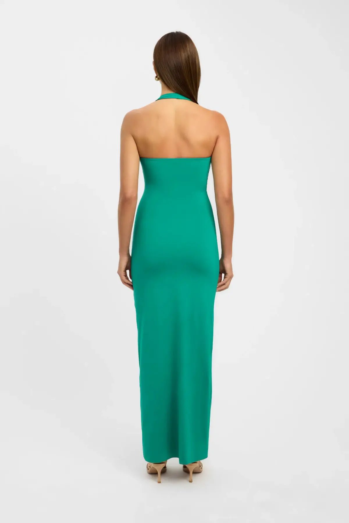 Kookai Stella Halter Maxi Dress Green Apple Size 36 / AU 8 photo 2