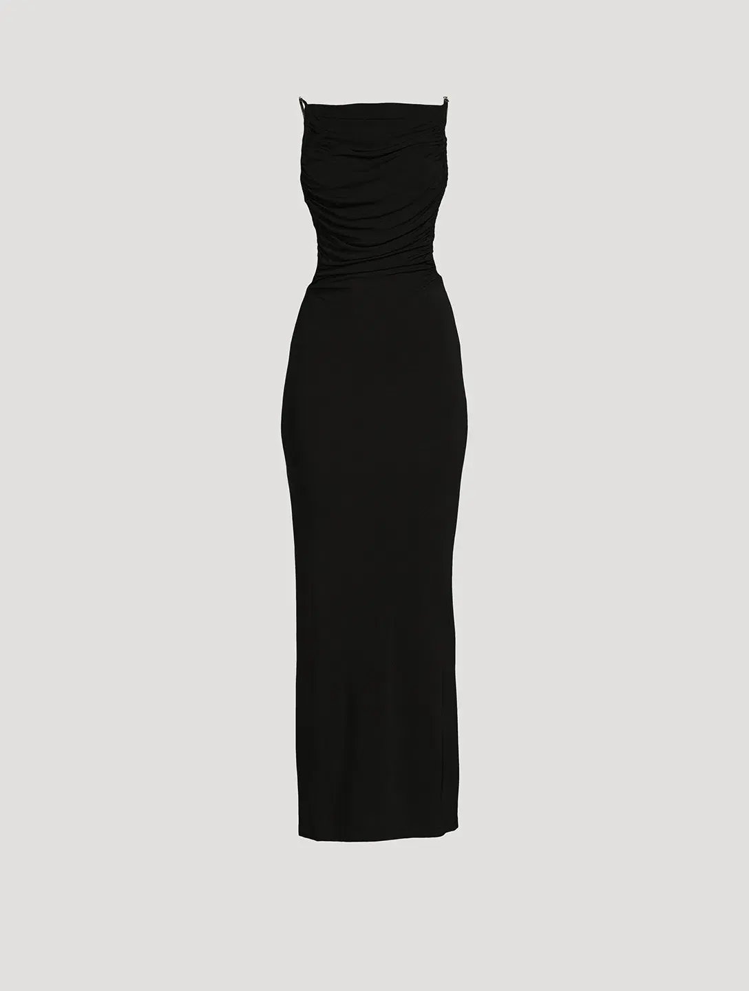 Christopher Esber Sculpted Strap Negative Space Cami Dress Black Size 12 AU photo 4