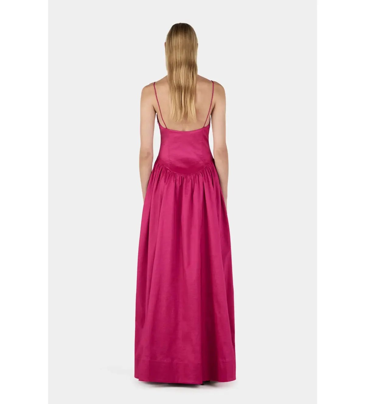 Hansen and Gretel Bellini Taffeta Gown Magenta Size AU 8 photo 4