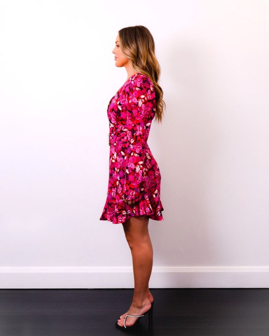 Rebecca Vallance Bramble V-Neck Mini Dress photo 2
