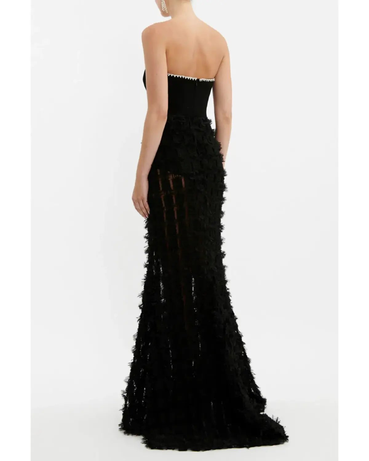 Rebecca Vallance Cherie Amour Gown Black Size AU 8 photo 2
