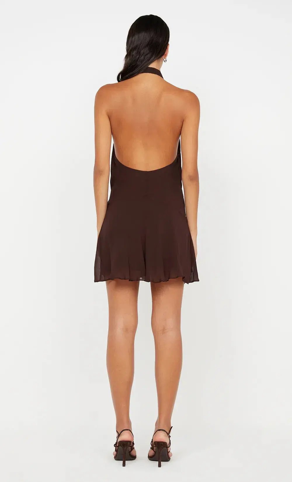 Bec and Bridge Celyse Mini Dress Brown size 6 photo 4