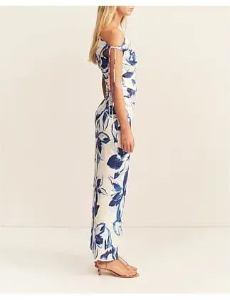 Stevie Gathered Maxi Dress Bluebird Size AU 12 photo 4