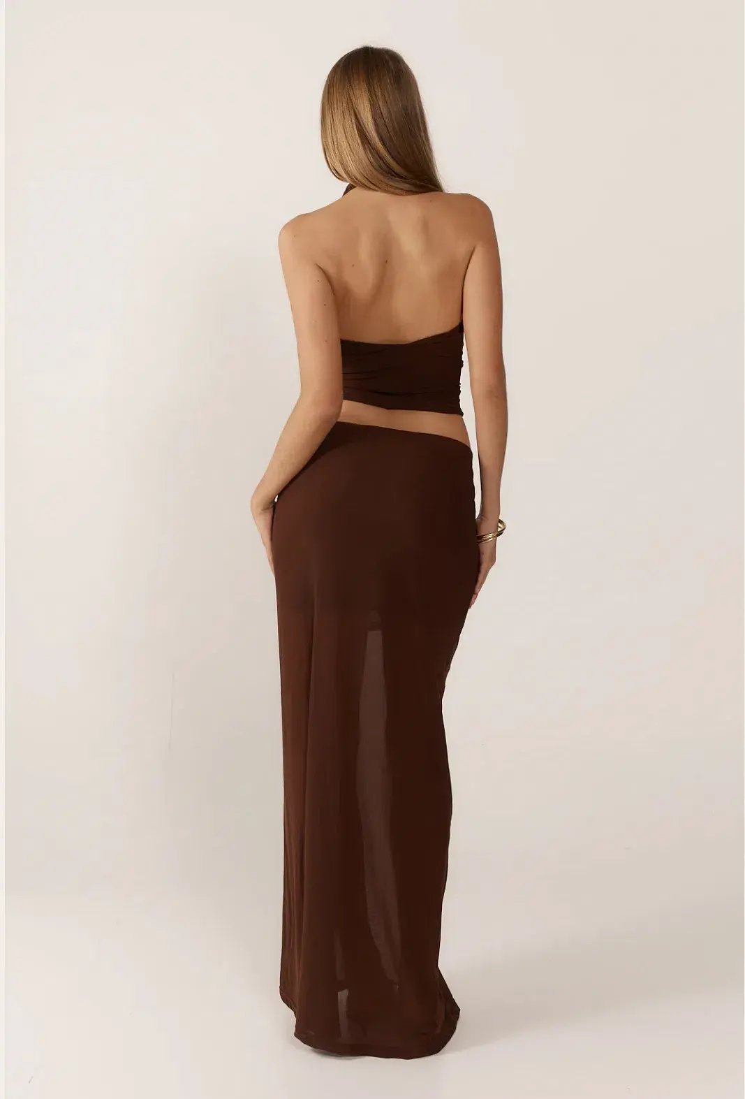 Ance Gria Nellie Set Brown Size 8/S photo 3