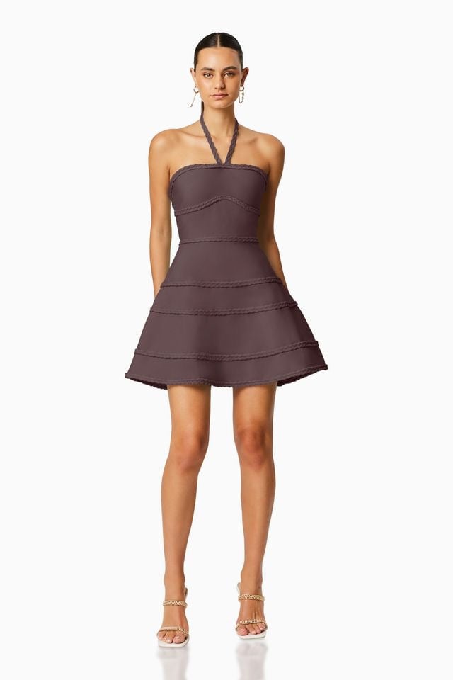 ELLIATT ARBOR DRESS - CHOCOLATE photo 2