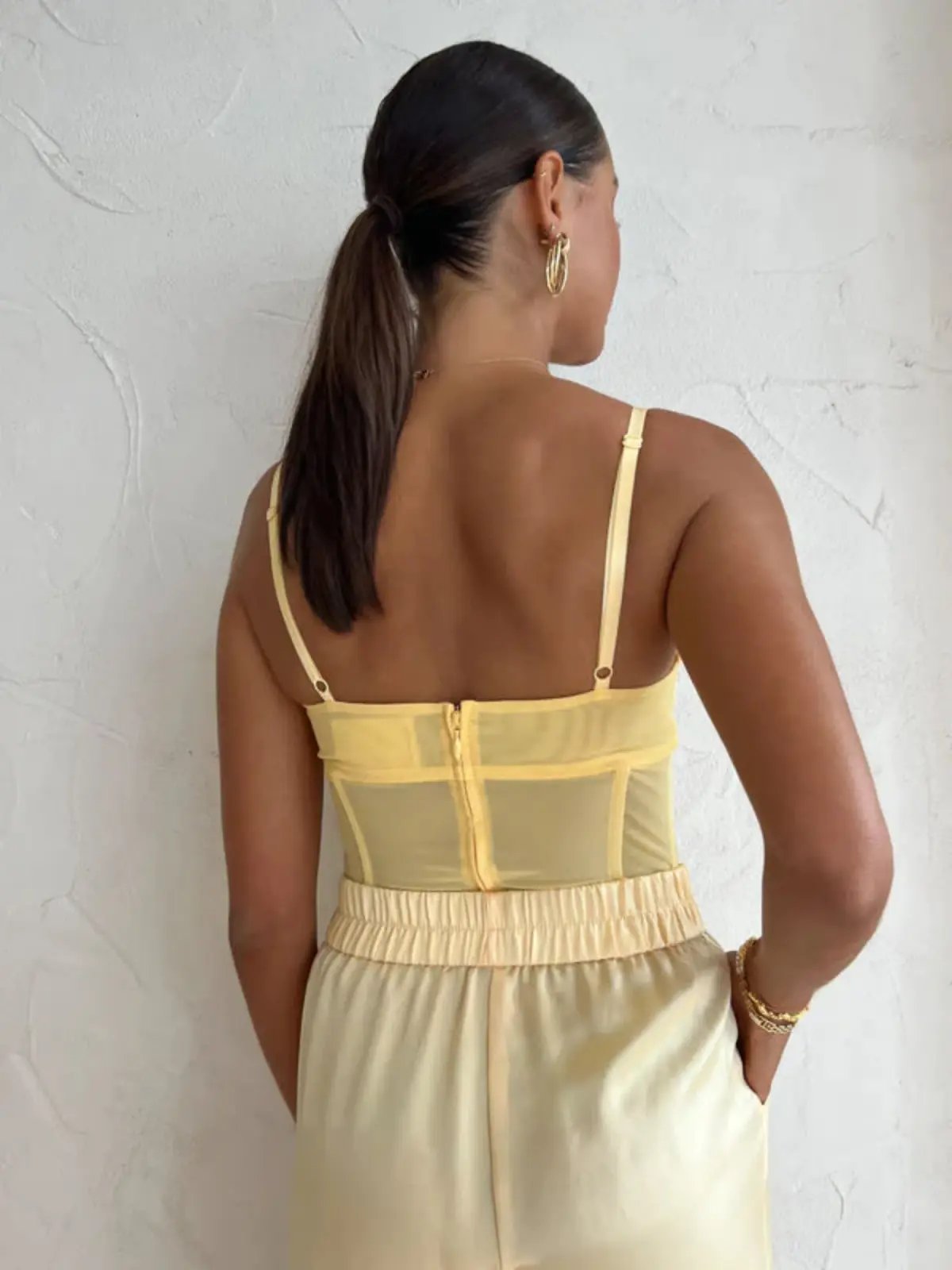 Viktoria and Woods Omega Bustier Corset Top Flax Size 0 / AU 6 photo 3