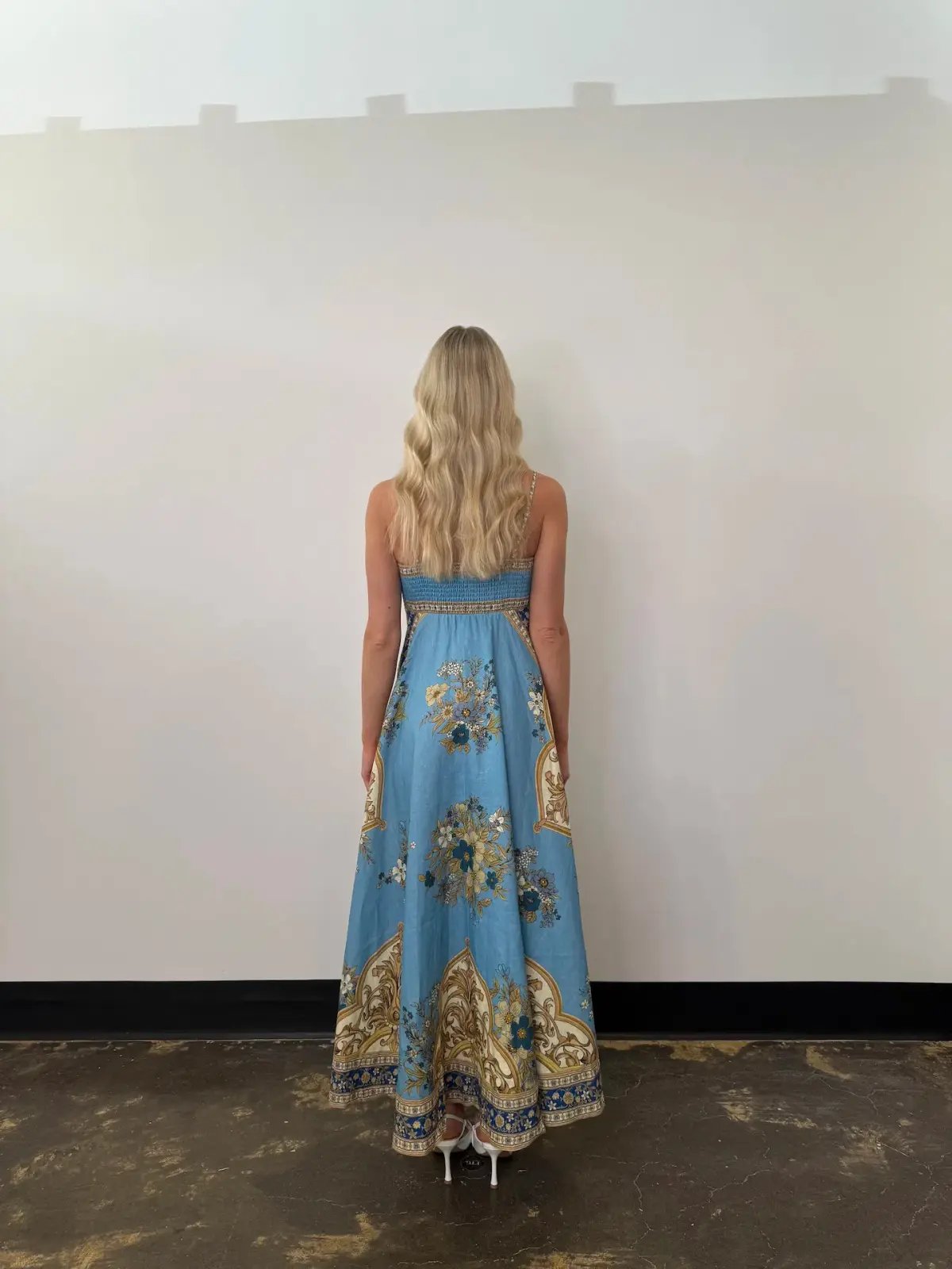Alemais X La Sirena Exclusive Cassie Sundress Maxi Dress Print Size 10 photo 4