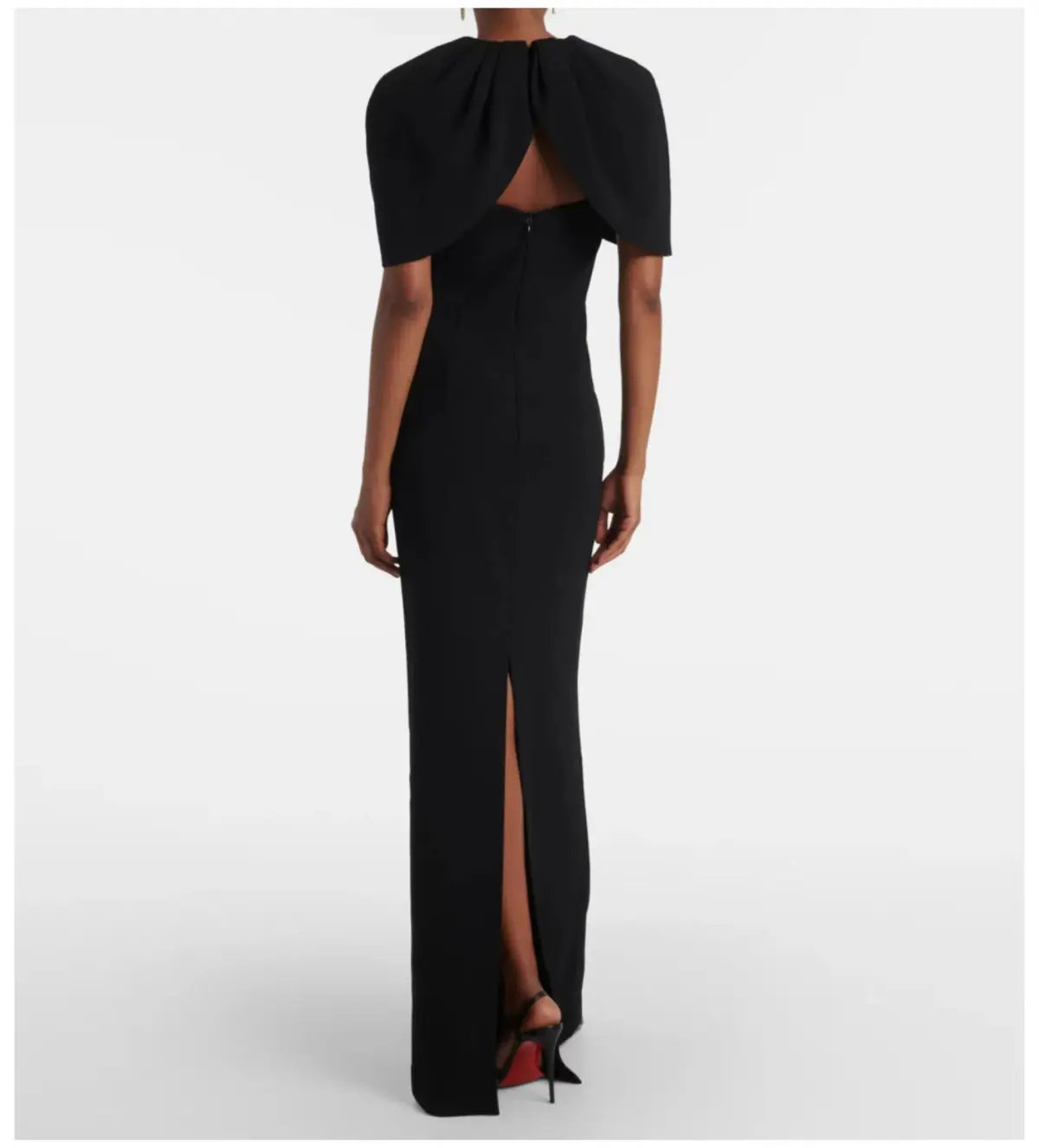 Rebecca Vallance Cameron Gown Black Size AU 12 photo 2