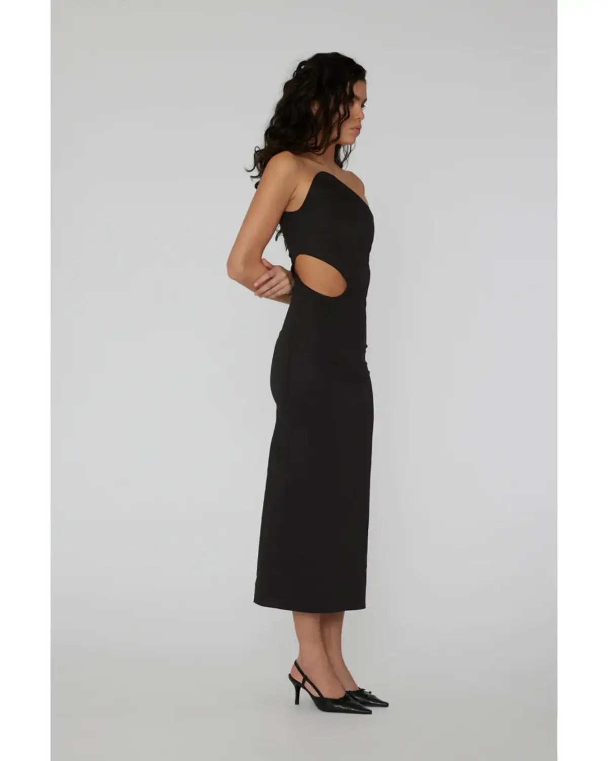 Elaine Hersby Pippa Dress in Black Size S / AU 8 photo 2