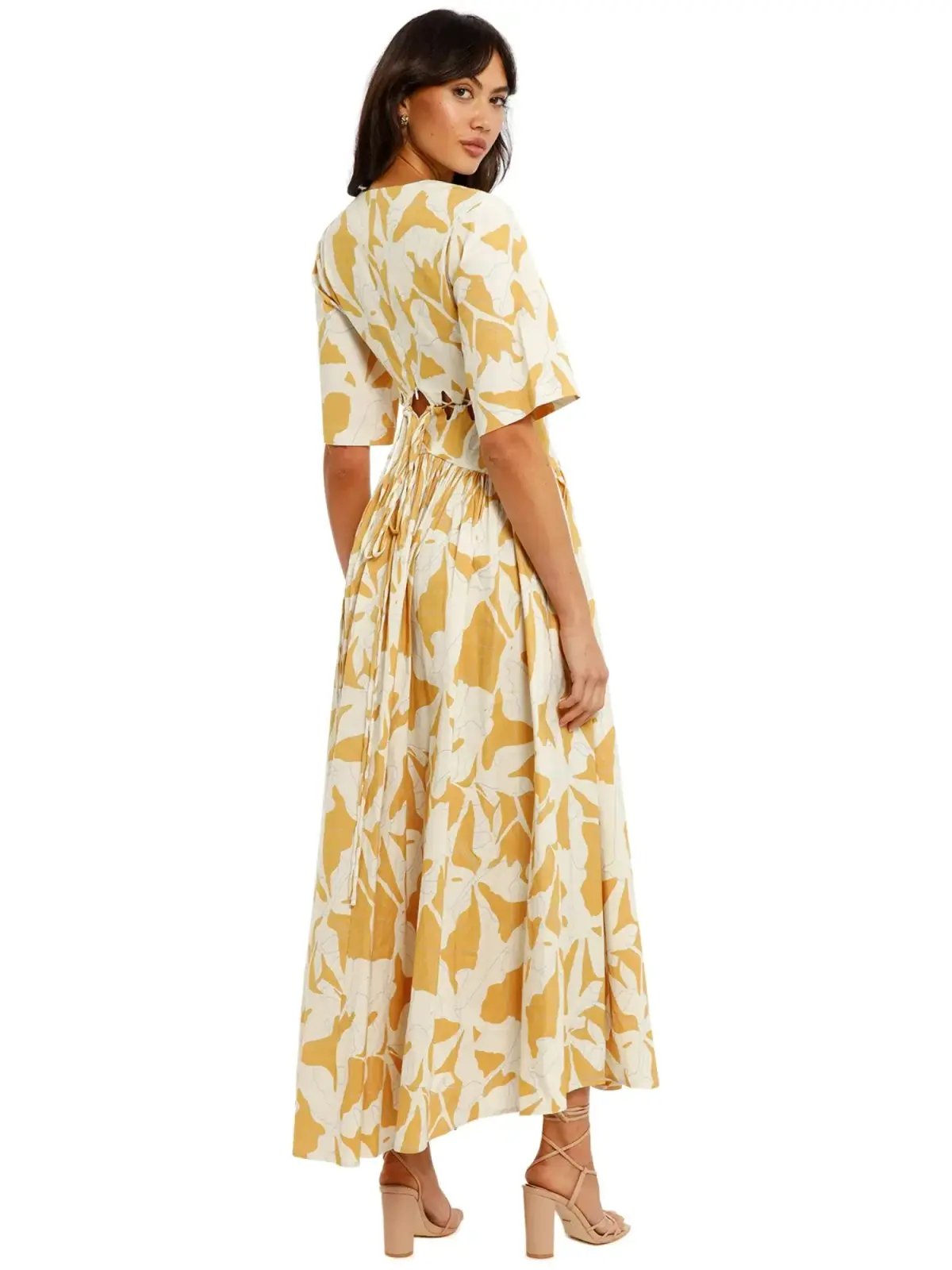 Camilla and Marc Minsk Dress in Minsk Print Size AU 10 photo 3