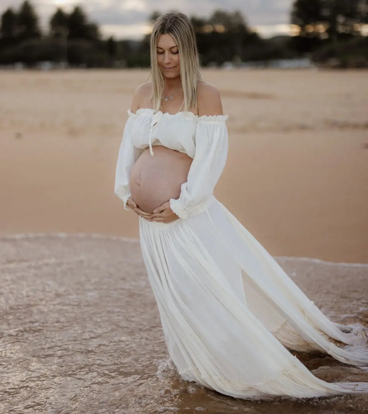 We Are Reclamation There Is Nothing Quite Like You Two Piece Ivory Gown One Size photo 9