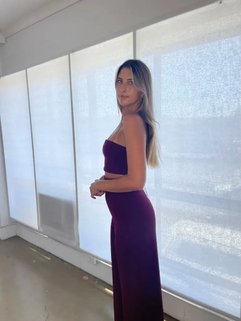 Natalie Rolt Burgundy Set Size 8 photo 2