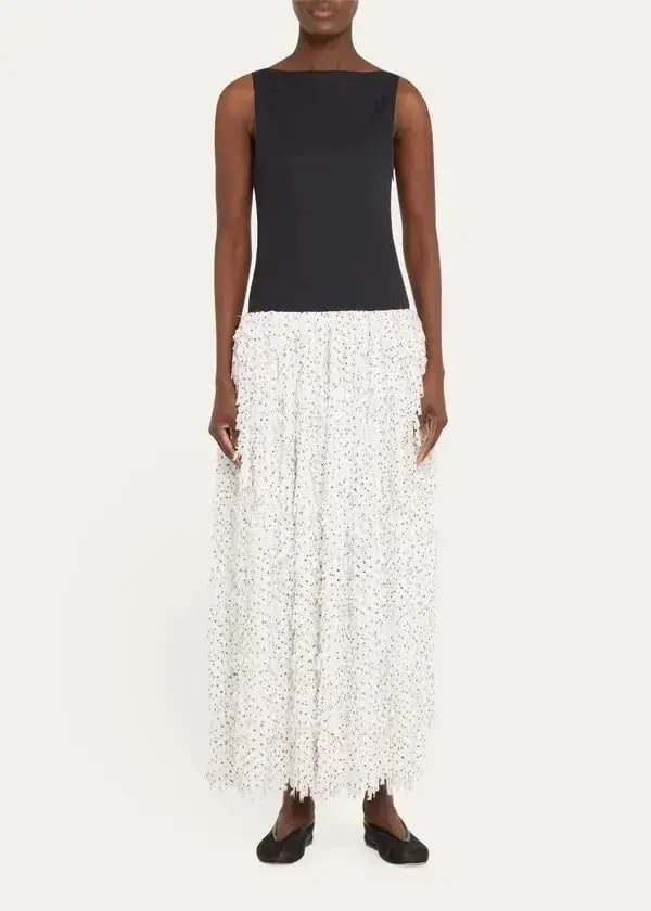 ANNA QUAN Leni Dress Spot Fringe 6 photo 11