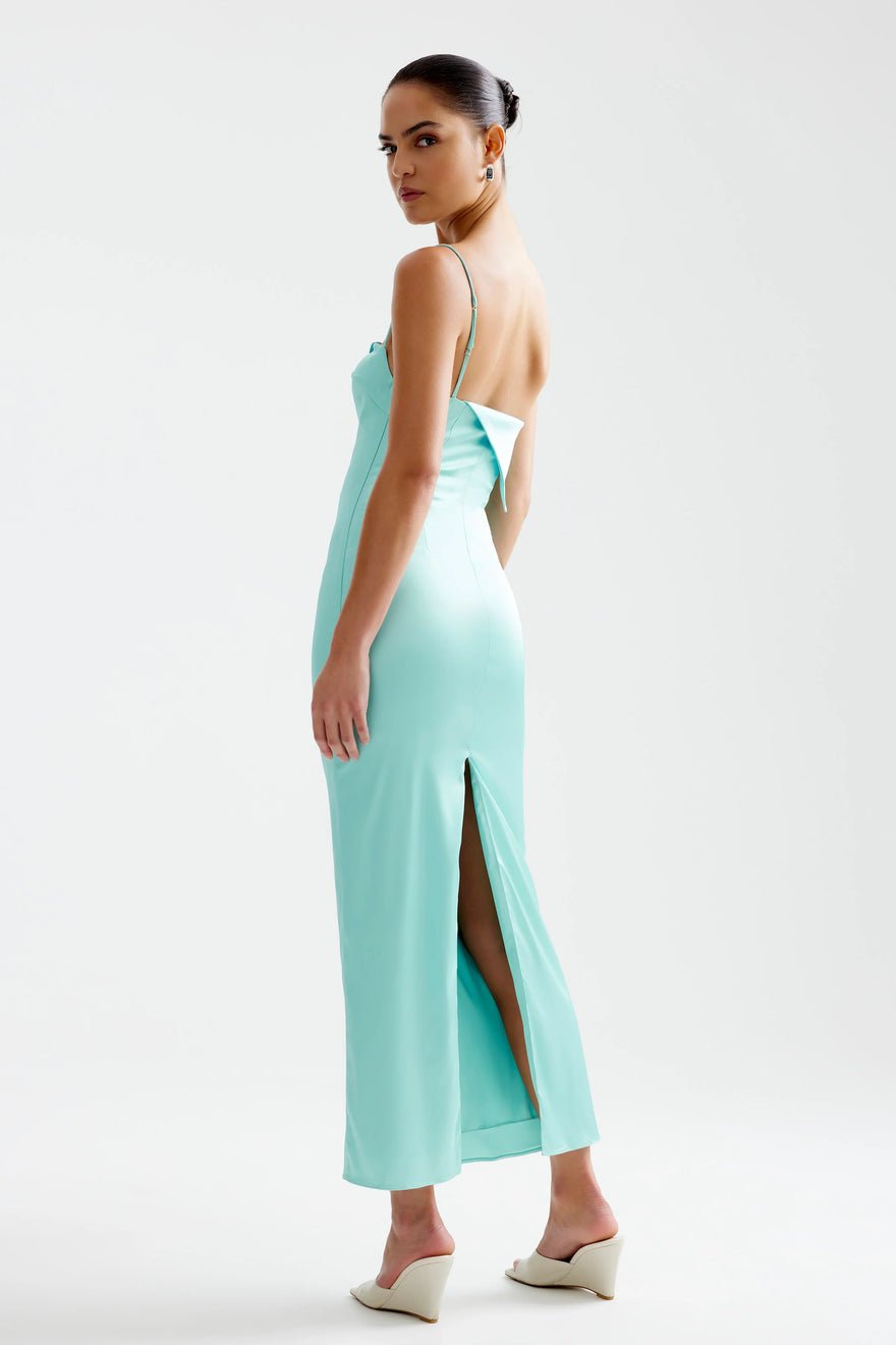 Lexi Rayna Dress - Aqua photo 3