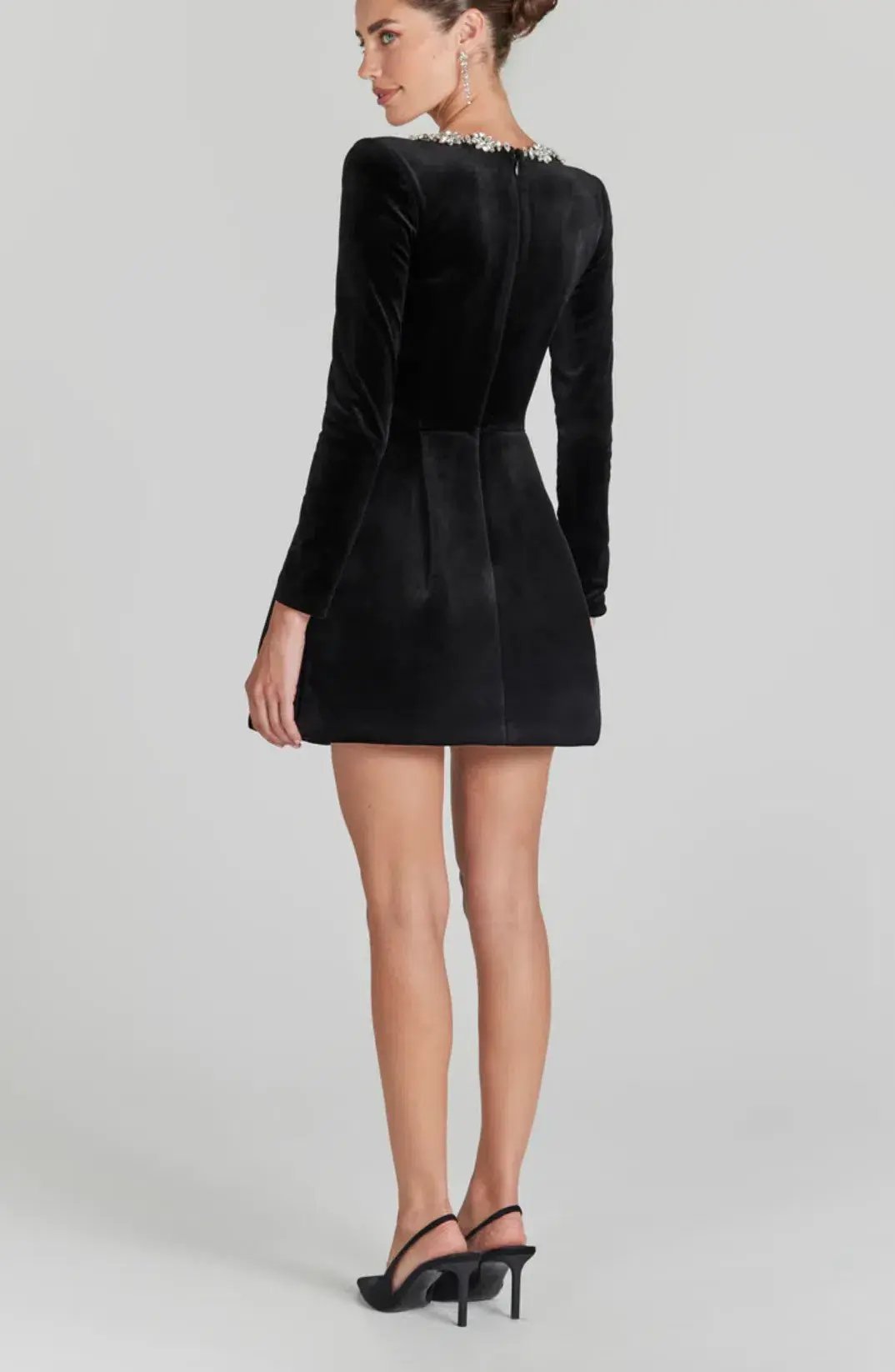 Nadine Merabi Kimberly Mini Dress Black Size XS / AU 6 photo 3