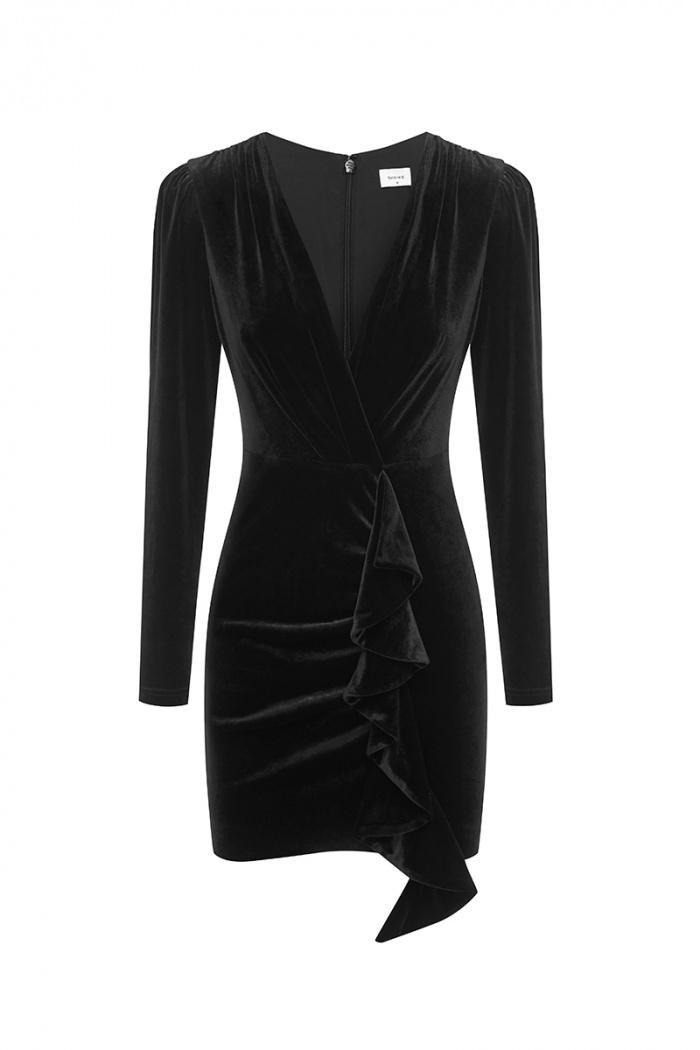 Sheike Phantom Dress Black Size 8 photo 4