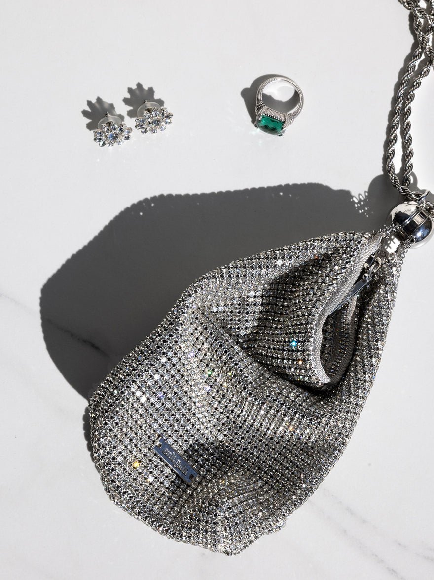 Cult Gaia Rue Wristlet Silver photo 4