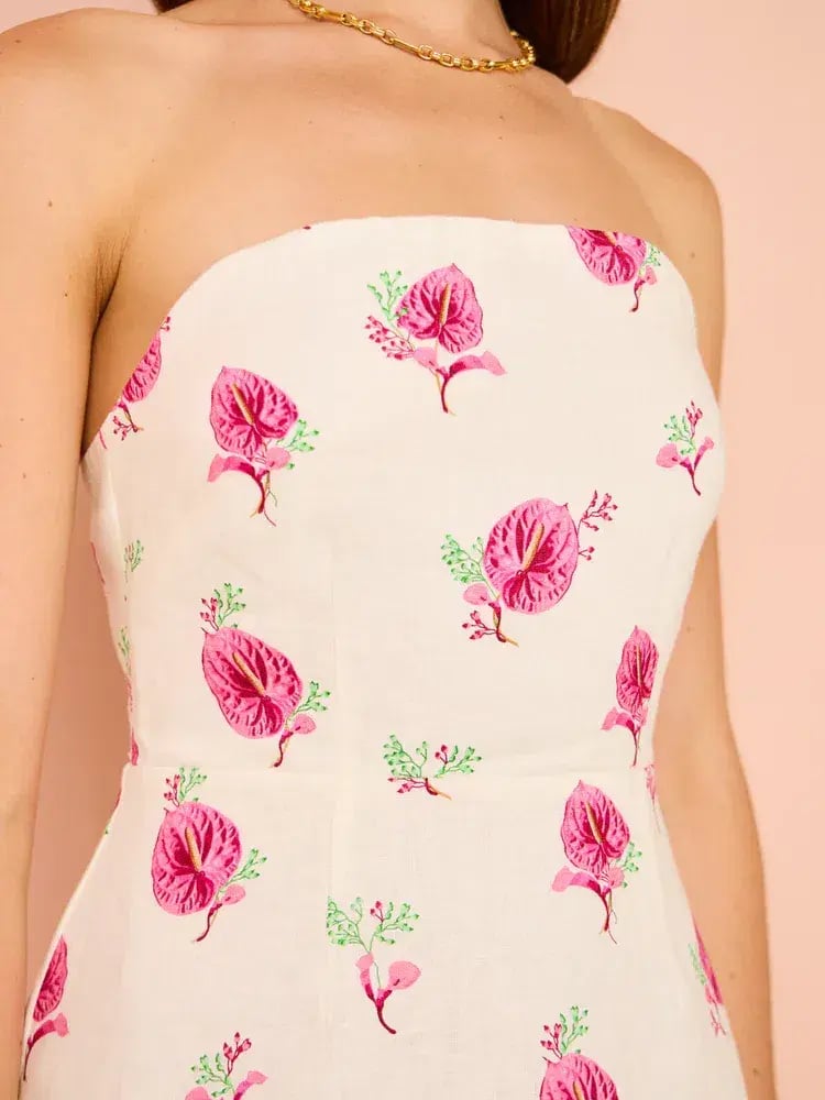 Aston Studio Beatrix Dress in Arisa Anthurium Size 10 photo 5