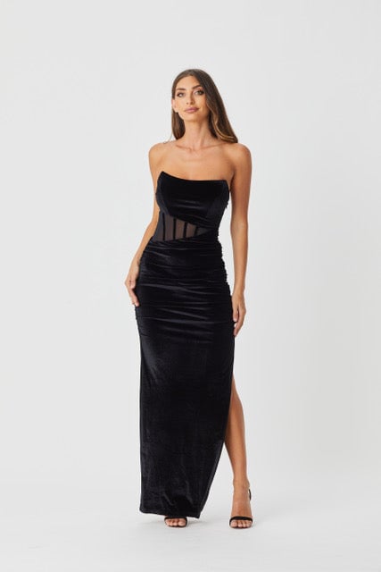 BIANCA & BRIDGETT LENNOX DRESS - BLACK photo 3