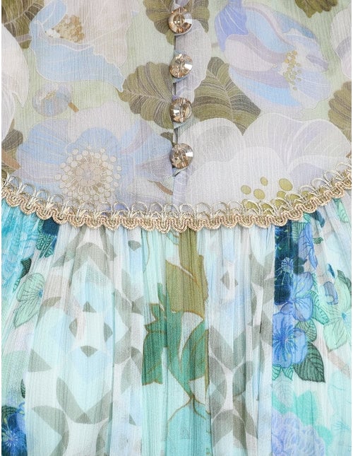 Zimmermann Rhythm Trimmed Billow Maxi Dress photo 4