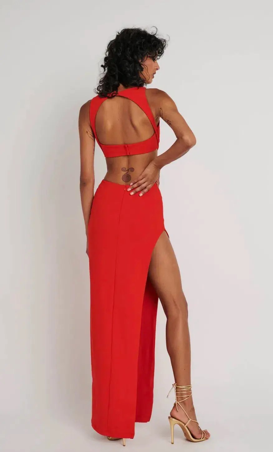 Effie Kats Eniko Gown Red Size S / AU 8 photo 2