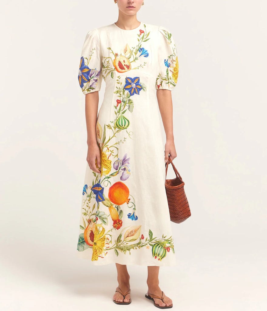 Alemais Flores Midi Dress photo 3