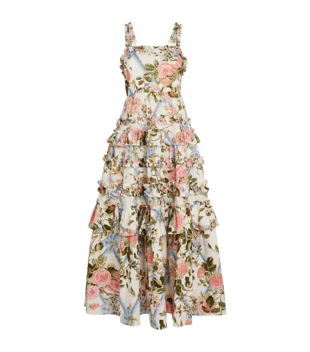 Needle & Thread | Floral Hettie Gown | Floral | Size 10 photo 4
