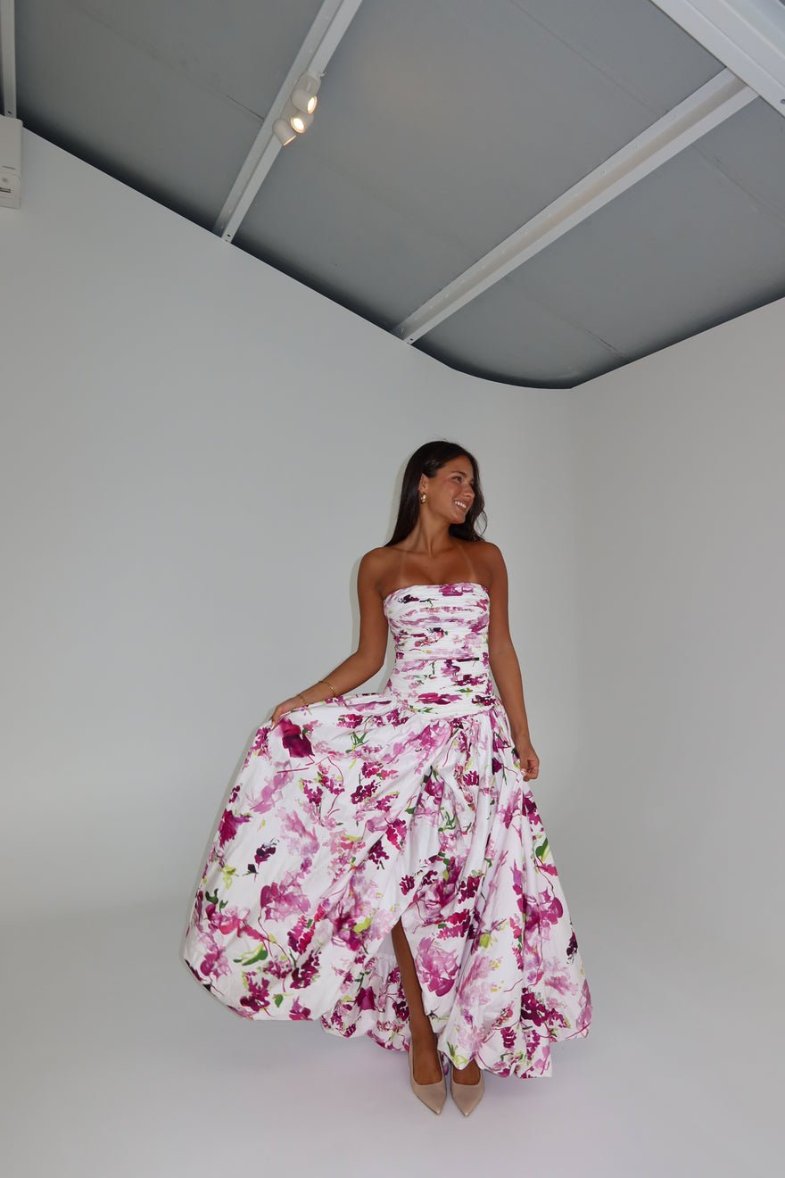 Aje Bubble Behold Maxi Gown Fresh Flora photo 3