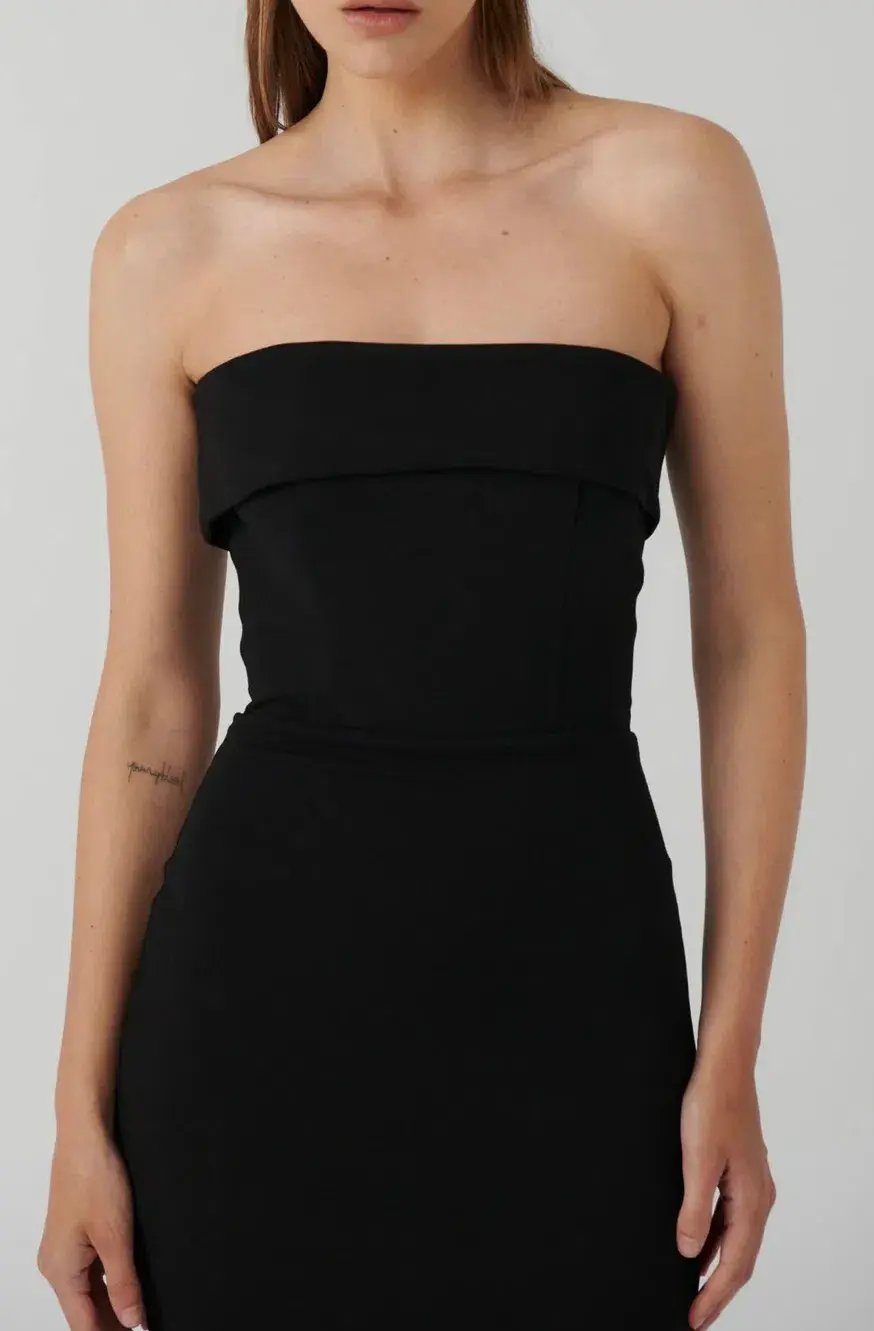Effie Kats- Monroe Gown- Black- Size S-8 photo 2