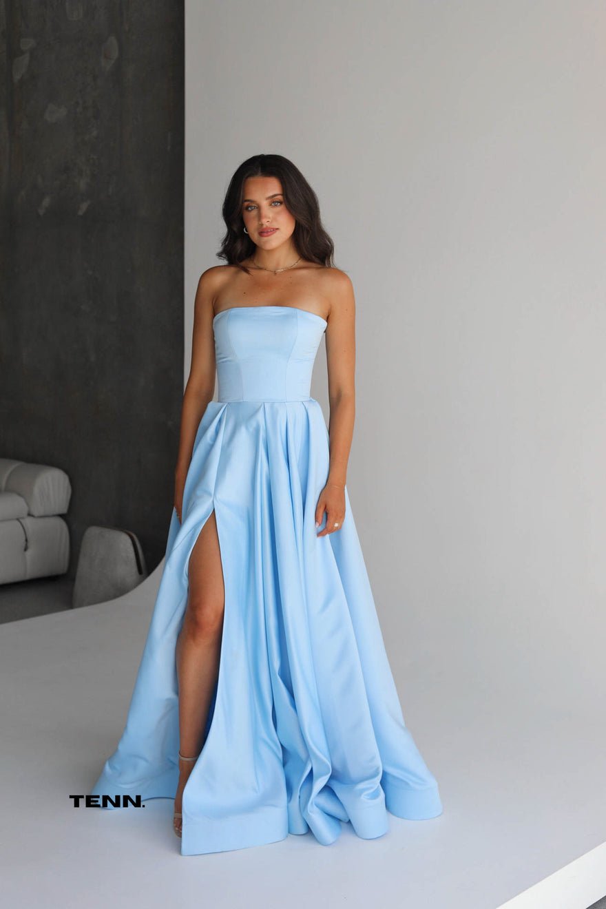 Lia Stublla Rosa Gown - Light Blue photo 2