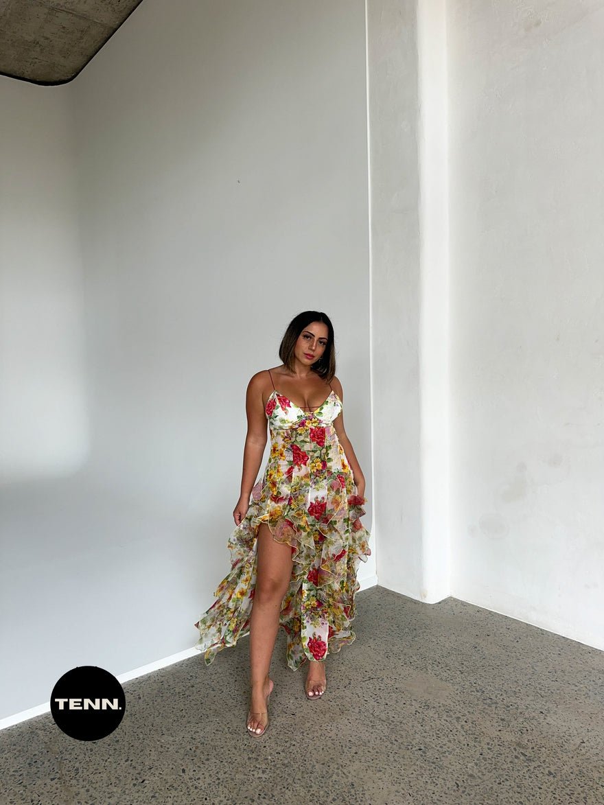 Menti Iris Flower Maxi Dress - Baroque photo 3