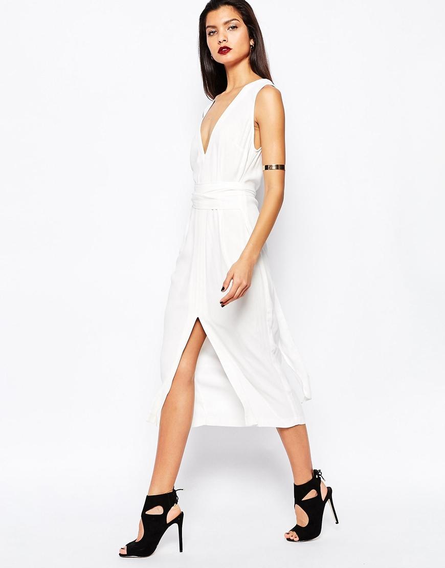 Bec & Bridge Wild Flower Dress White Size 6 photo 2