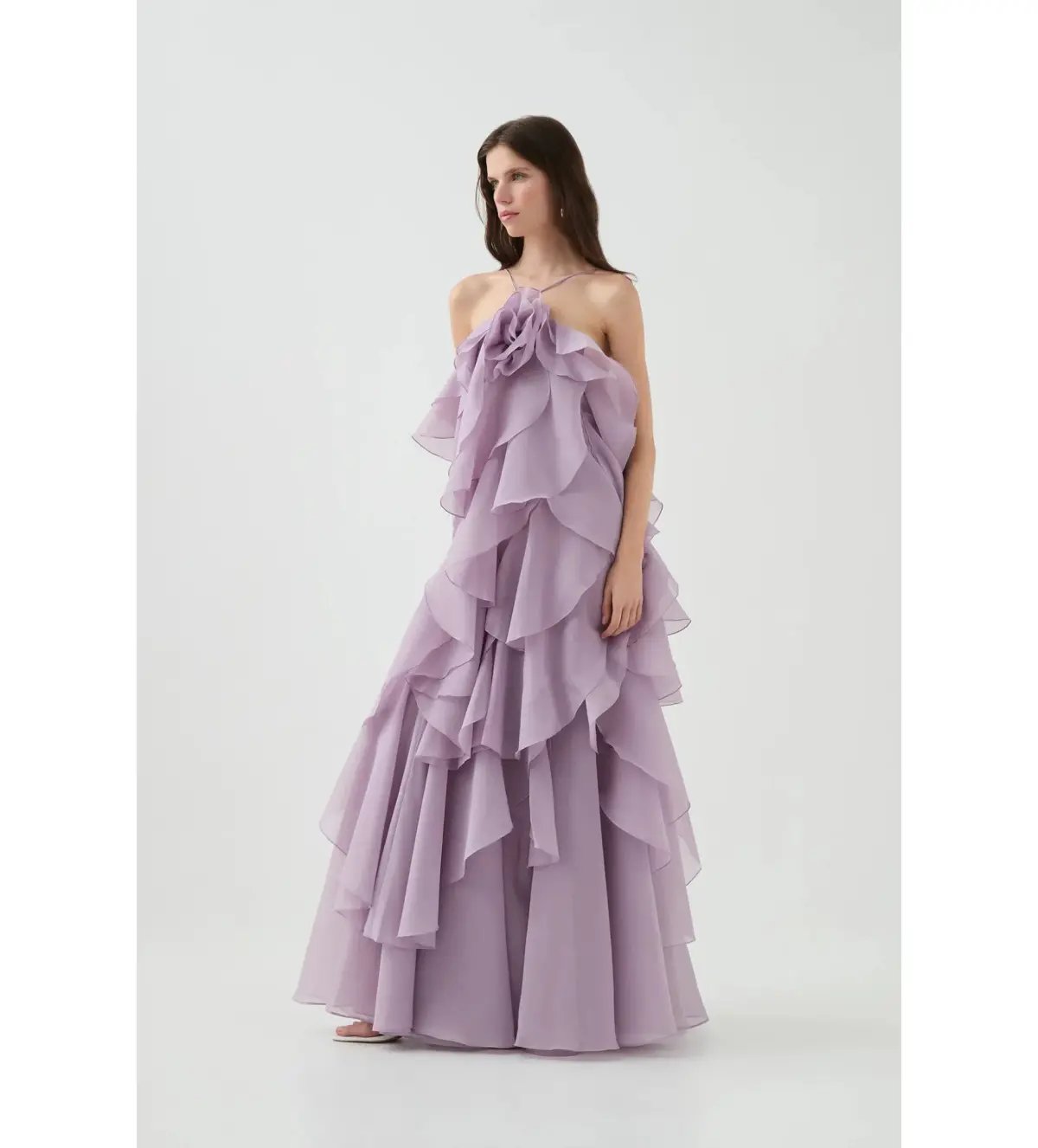 Aje Pandorea Layered Maxi Dress Size AU 10 photo 2
