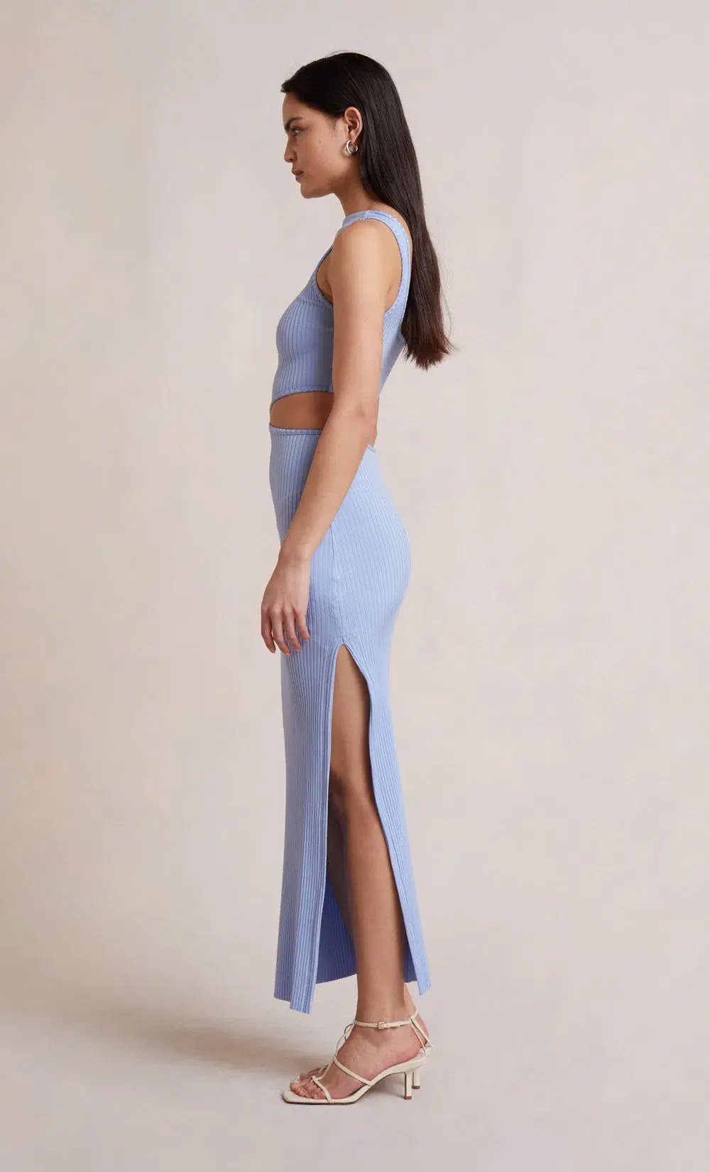 Bec & Bridge Reba Midi Dress Cornflower Size 8 photo 3