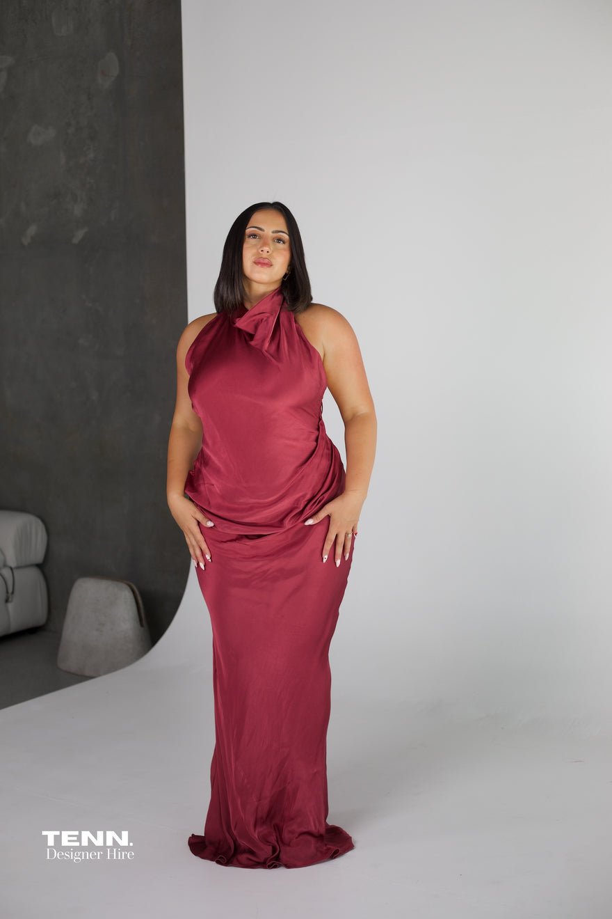 Arcina Ori Gaia Dress - Wine photo 2