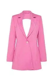 Aje  Allegro Blazer and Pants Set Pink Size 8 photo 6