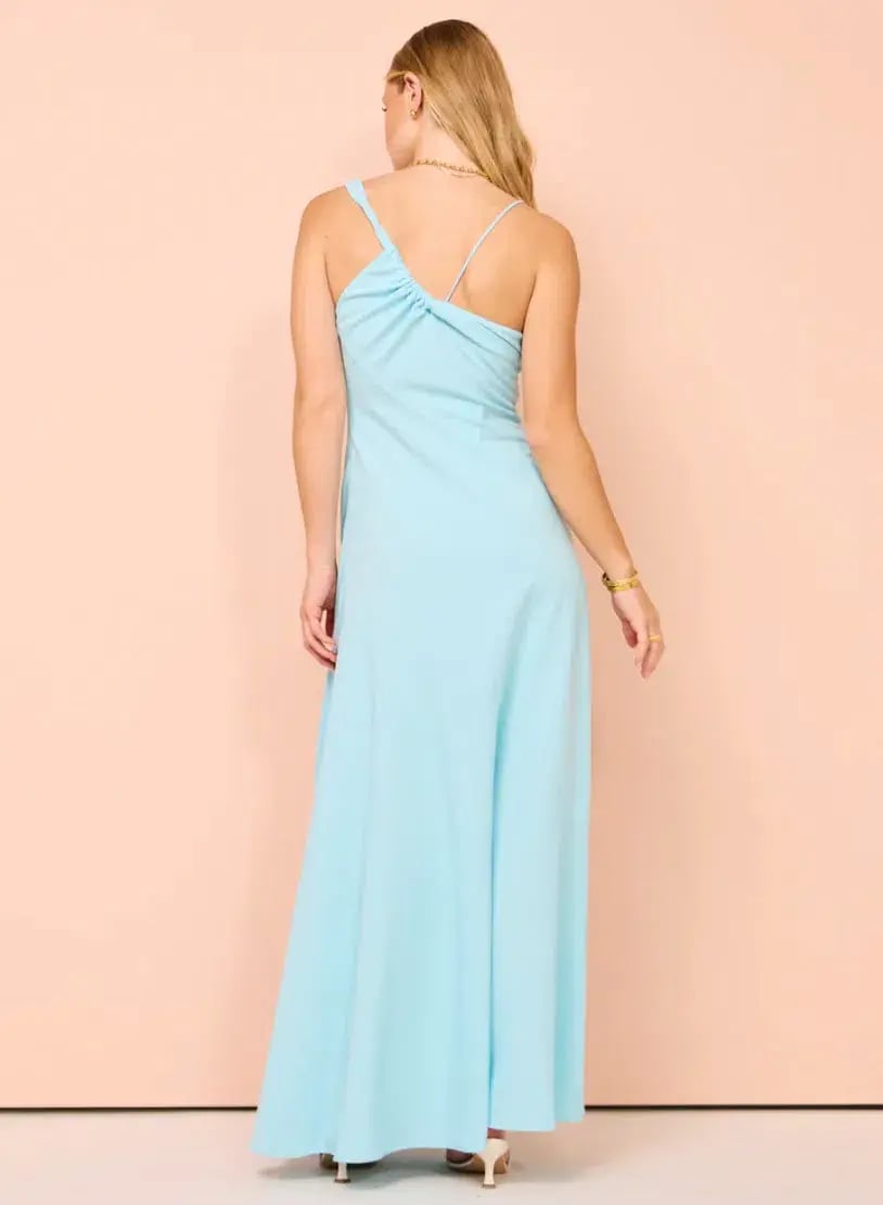 One Fell Swoop Fraya Maxi Dress in Dove Blue Size 10 photo 3