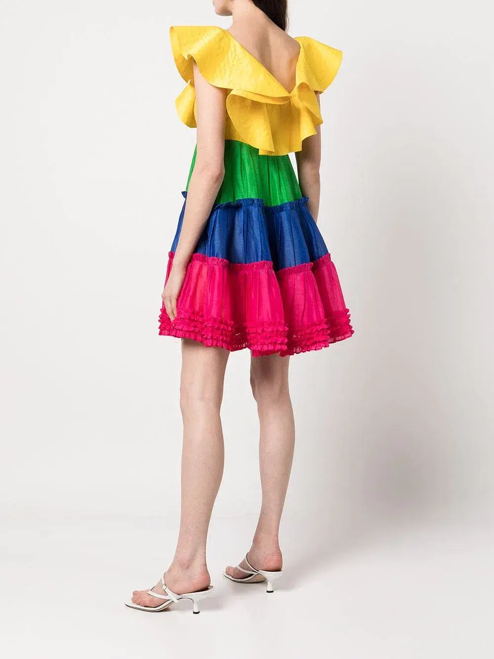 Leo Lin Chariot Mini Dress Multi Size AU 12 photo 2