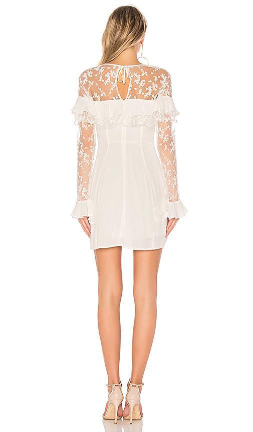 For Love and Lemons White Rosebud Dress size XS photo 2