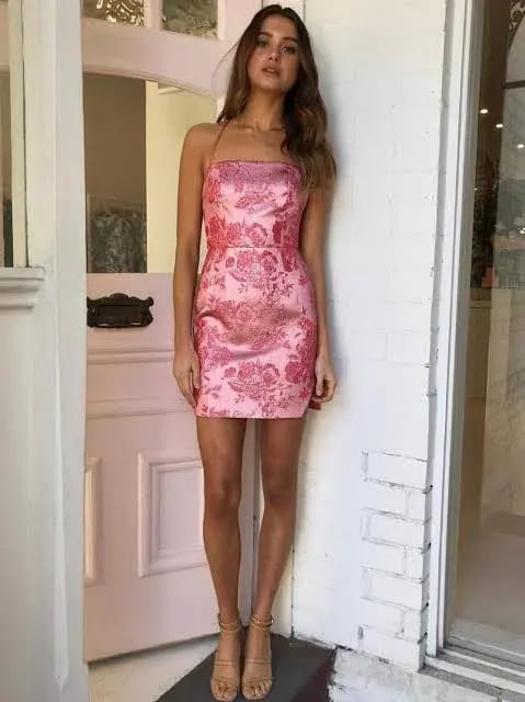 Manning Cartell Kyoto Calling Mini Dress Pink Size 10 photo 2