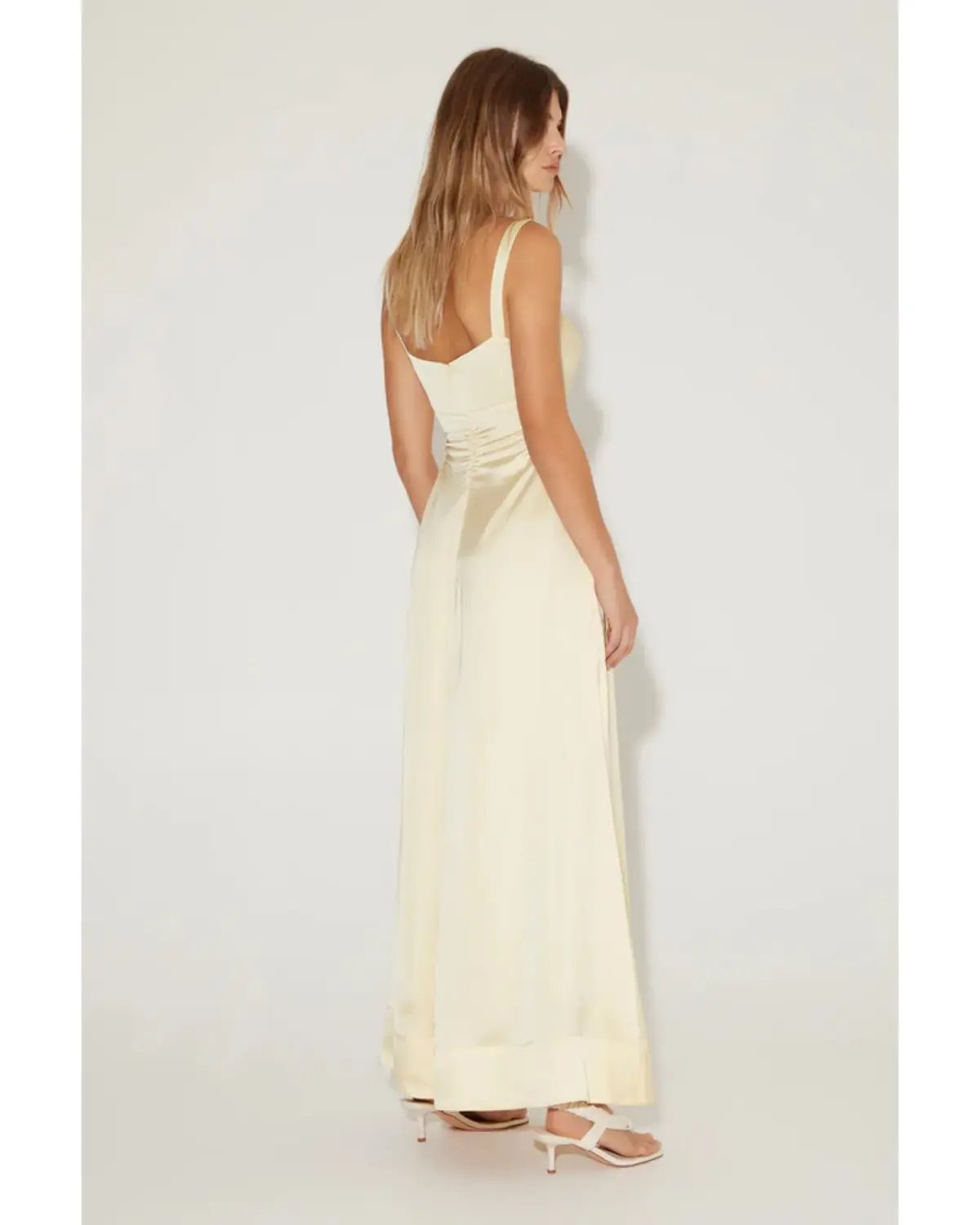 Hansen and Gretel Carlos Dress Maxi in Lemon Size XS / AU 6 photo 3