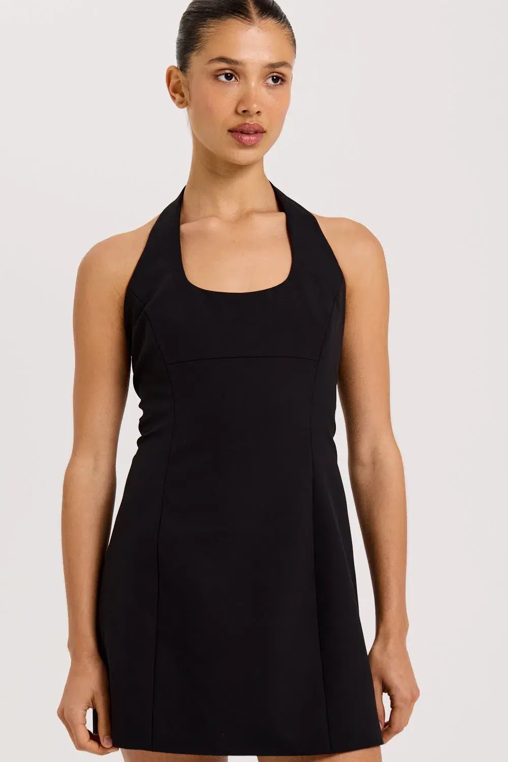 Henne Cora Mini Dress Black Size 8 photo 2
